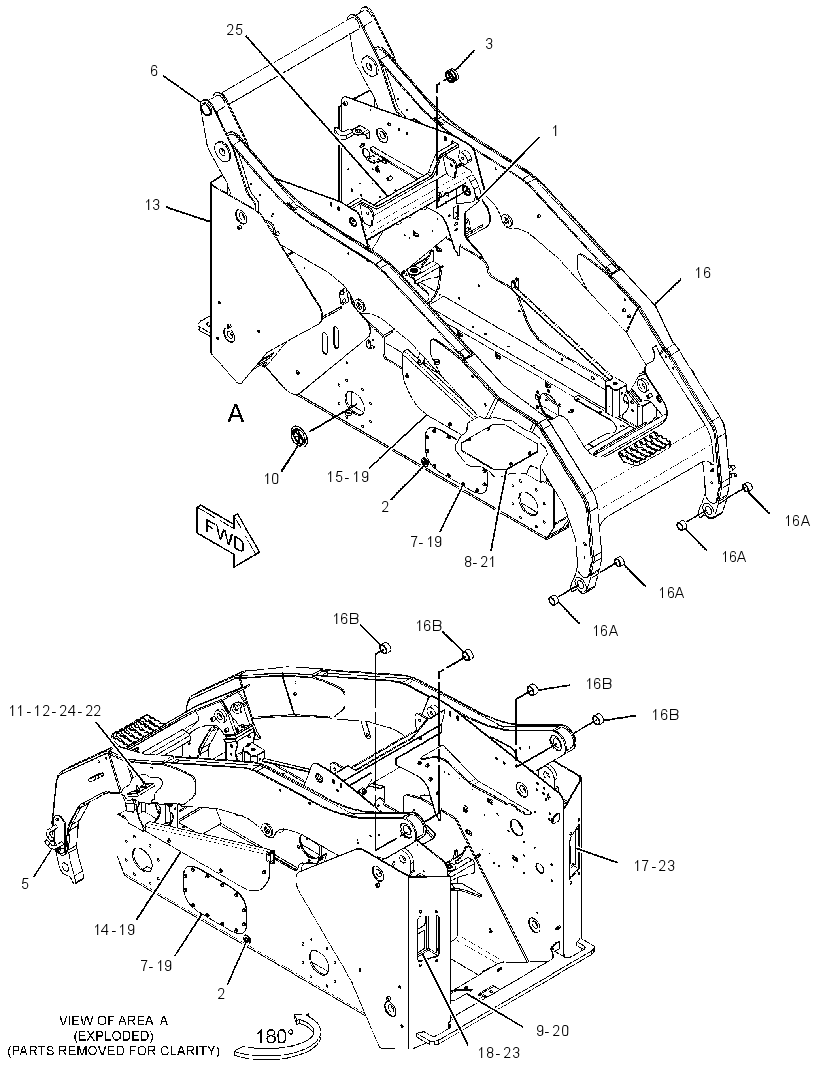 FRAME & MTG GP-MACHINE 3455575 CAT