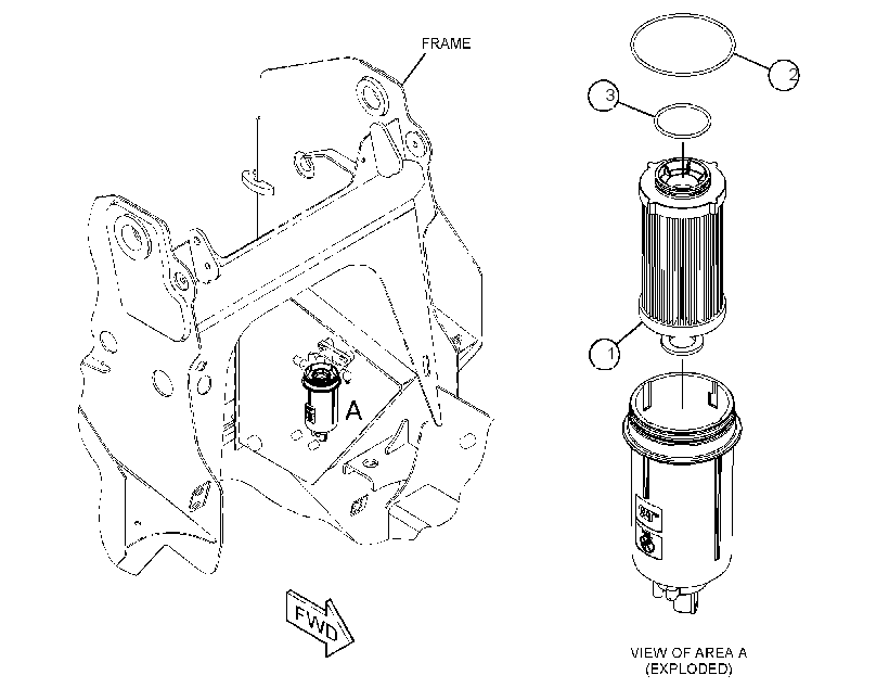 KIT-FILTER 3453624 CAT