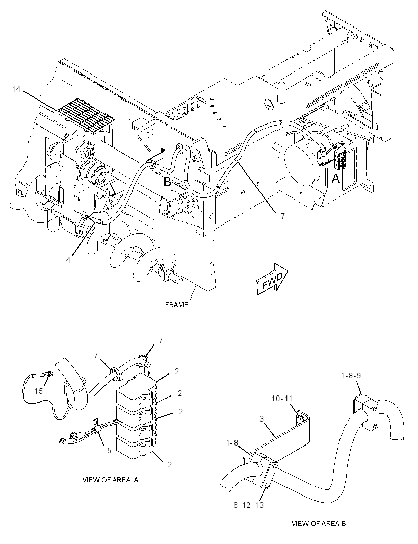 WIRING GP-SCREED HEATER 3477951 CAT