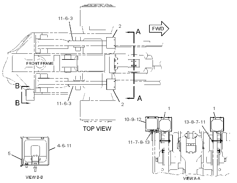 LIGHTING GP-FRONT 1553933 CAT
