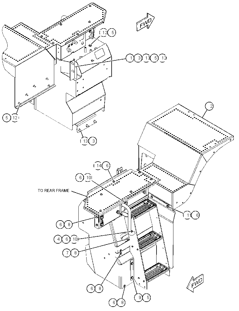 PLATFORM GP-SERVICE 3877123 CAT