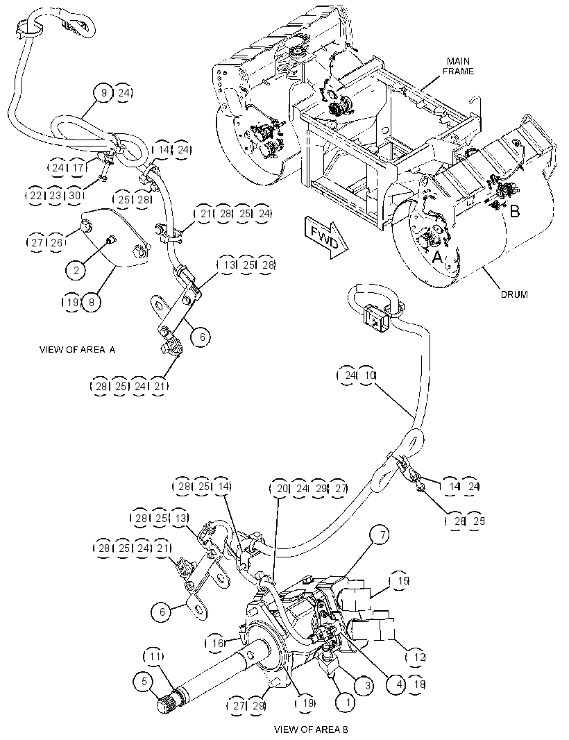 MOTOR & MTG GP-VIBRATORY 3513384 CAT