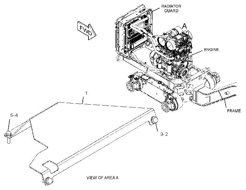 MOUNTING GP 3806772 CAT