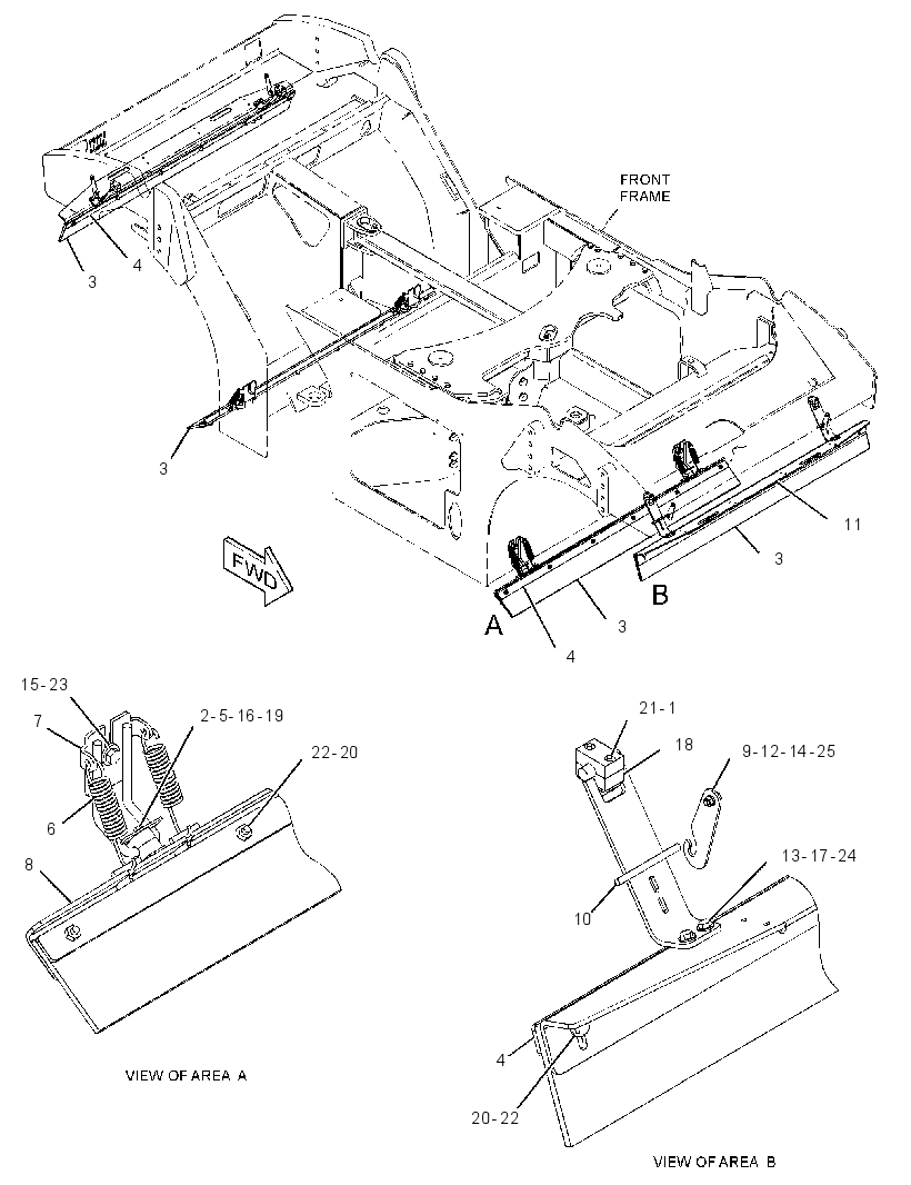 SCRAPER GP-DRUM 3438302 CAT