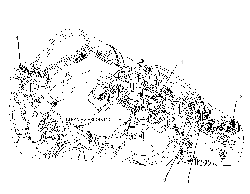 Проводка CEM 3759895 CAT
