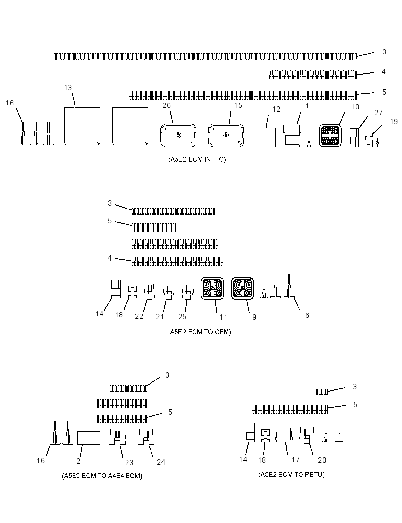 KIT-CONNECTOR 3854857 CAT