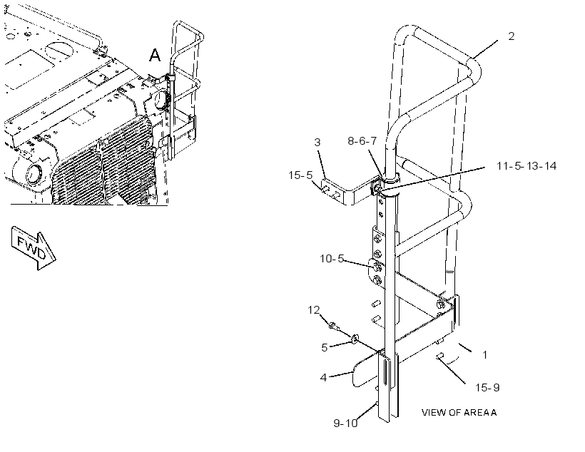 GUARDRAIL GP 3795591 CAT