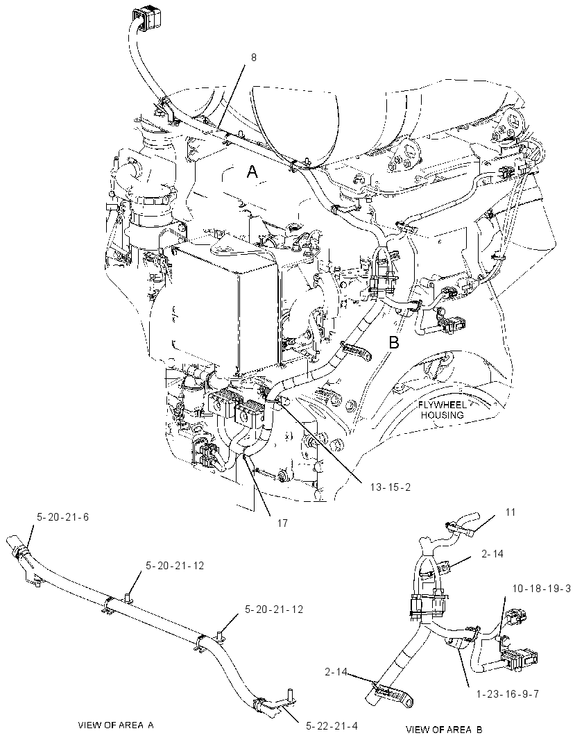 Проводка CEM 3935710 CAT