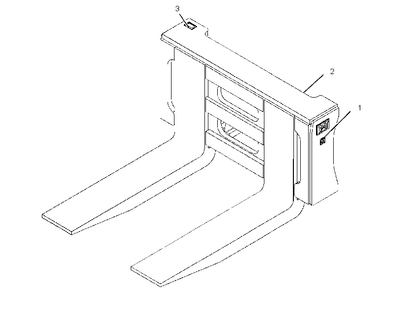 FORK GP-BLOCK HANDLING 4180070 CAT