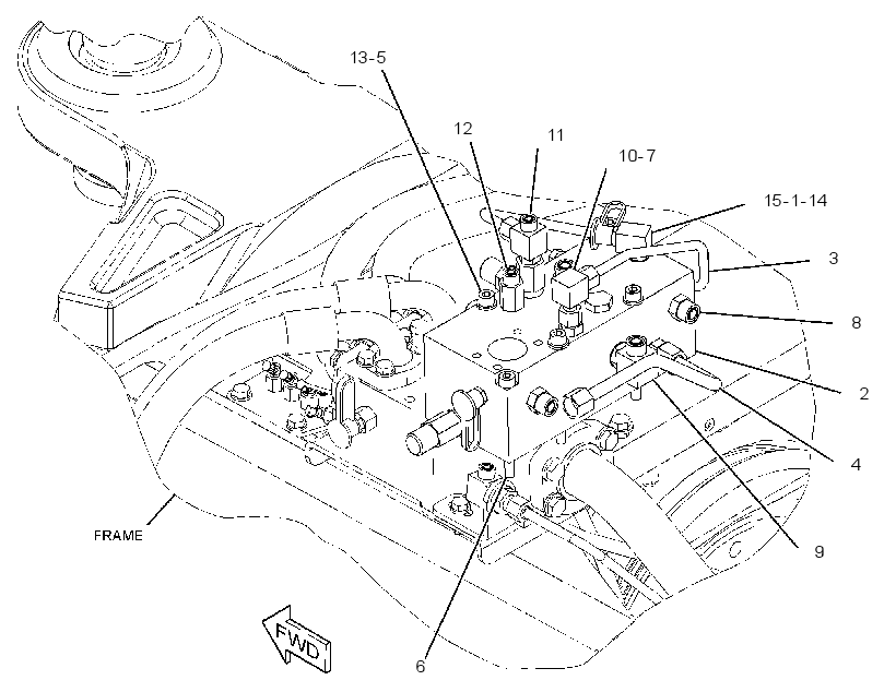 LINES GP-EJECTOR 3528171 CAT