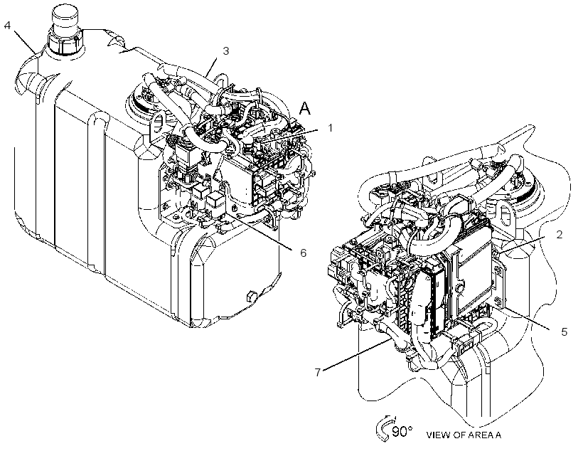 Модуль AdBlue (компоновка) 4246229 CAT