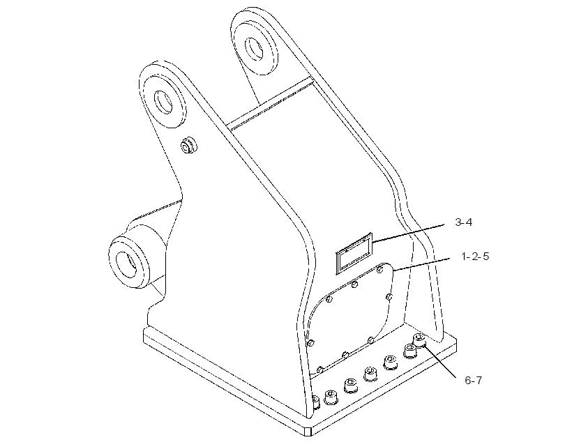 MOUNTING GP-WORK TOOL 4241071 CAT