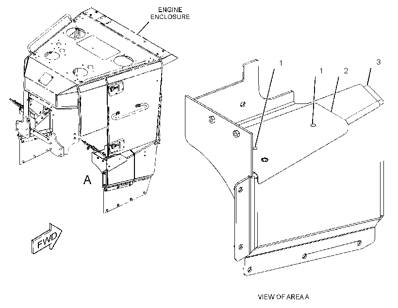 GUARD GP-ENGINE 4339860 CAT