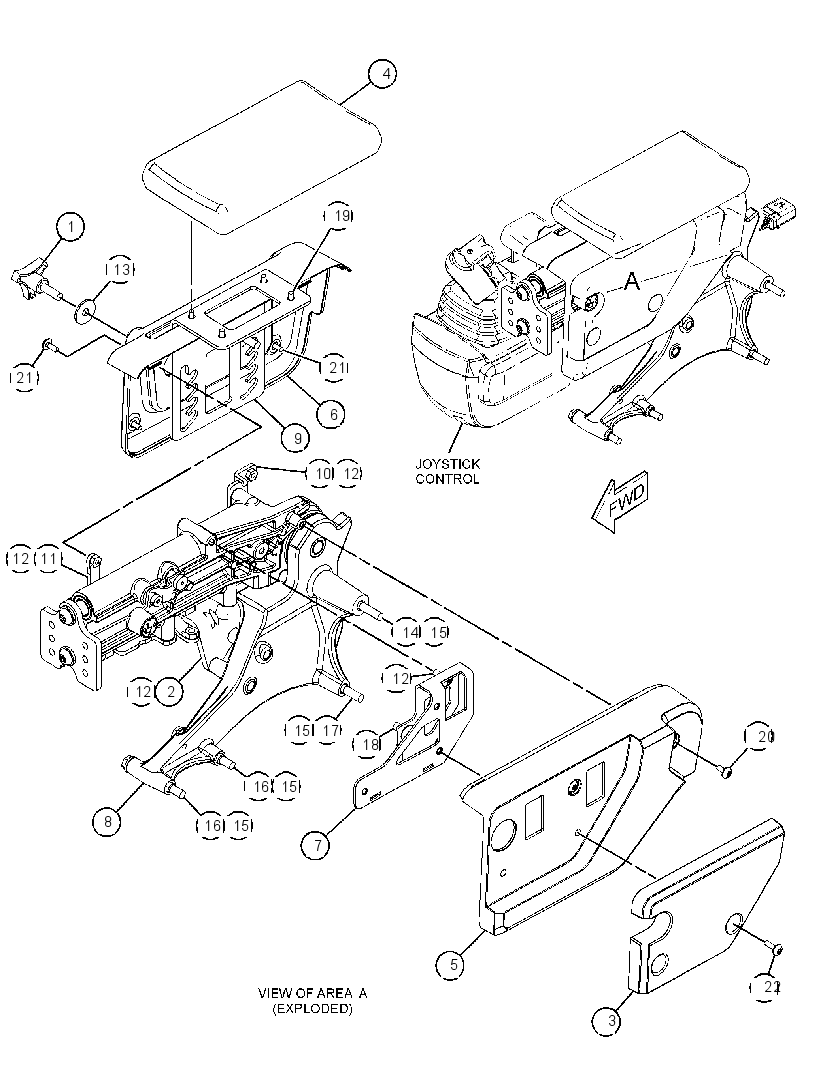 SUPPORT GP-CONTROL 4390389 CAT
