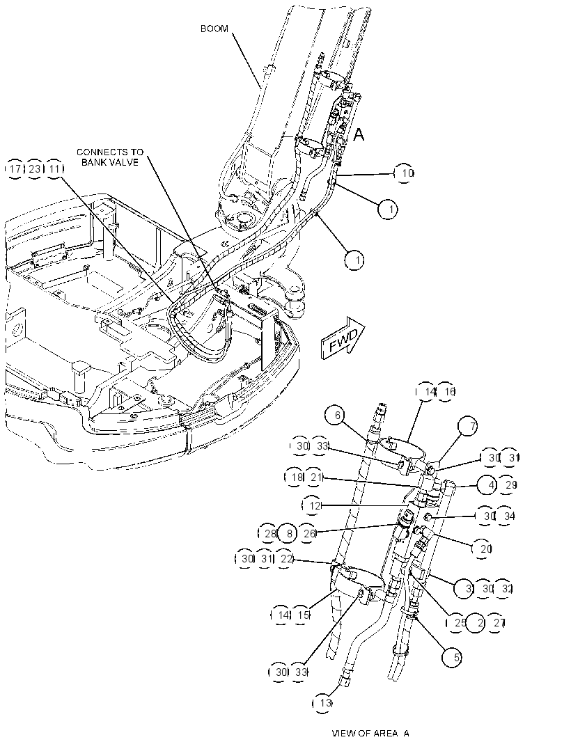 LINES GP-BOOM CHECK VALVE 4260246 CAT