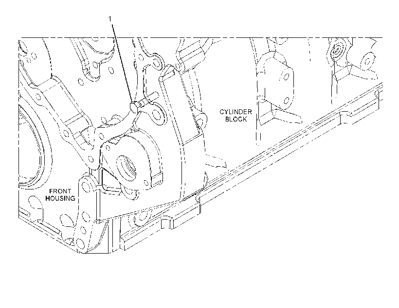 FASTENER GP-FRONT COVER 4397211 CAT