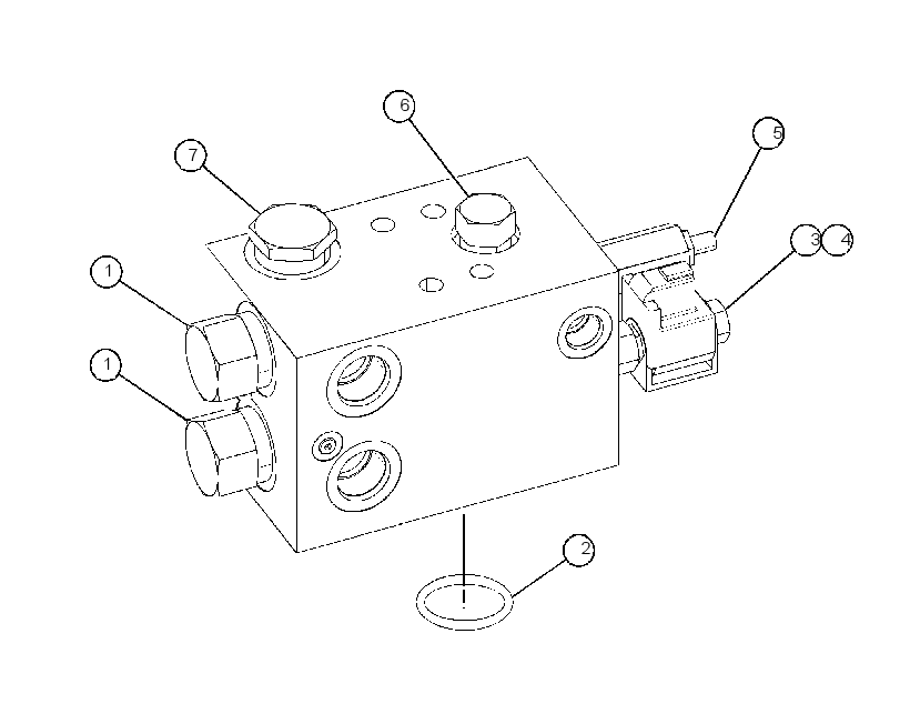 VALVE GP-FLOW DIVIDER 3745356 CAT