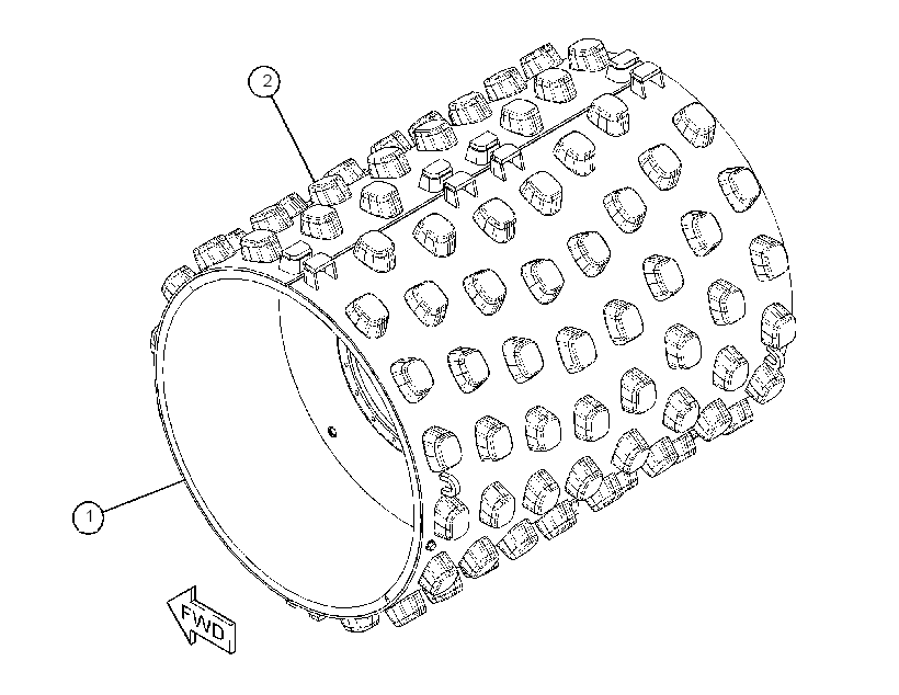 DRUM GP-COMPACTOR 4389415 CAT