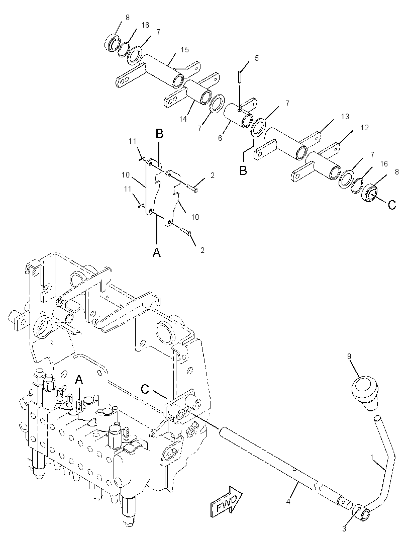 LEVER GP 3725994 CAT