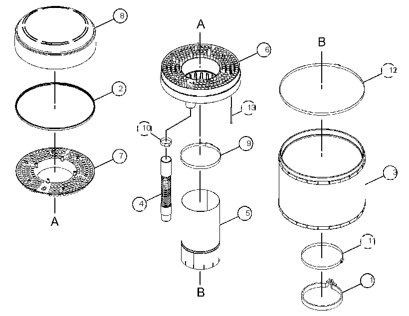 PRECLEANER AS 4161425 CAT