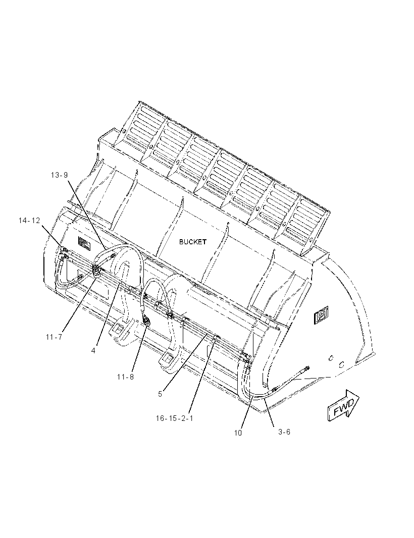 LINES GP-WORK TOOL 3575124 CAT