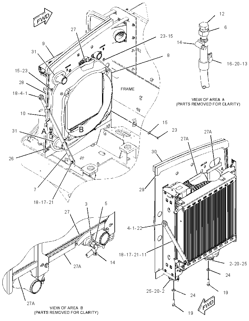 COOLING GP 3695745 CAT