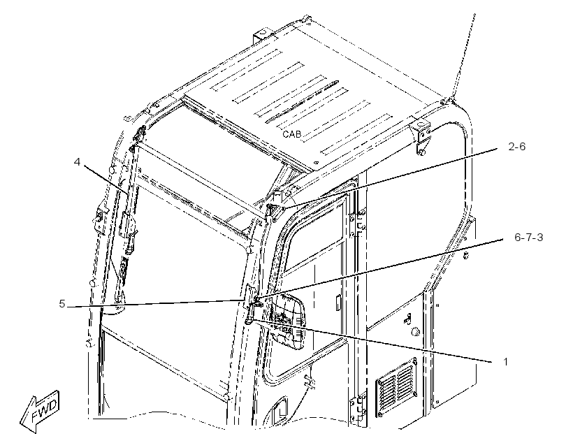LINK GP-WINDOW 4199595 CAT