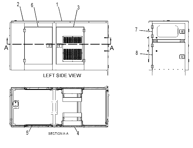 ENCLOSURE GP-GENSET 2991639 CAT