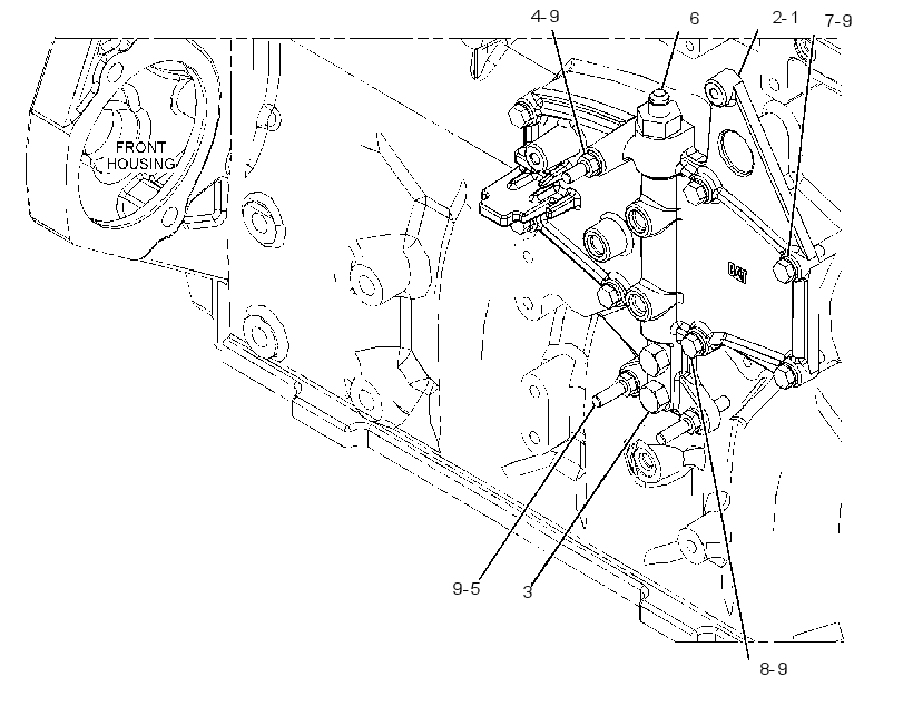 COVER & MTG GP-CYLINDER BLOCK 4245993 CAT
