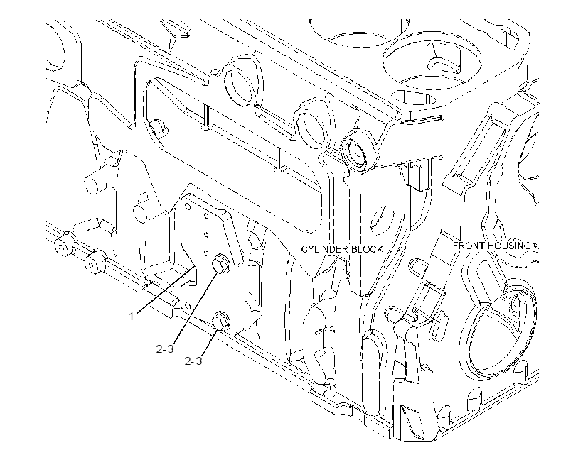 MOUNTING GP-XMSN OIL COOLER 4337083 CAT