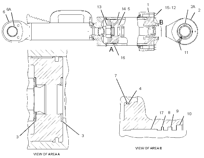 CYLINDER GP-DUAL TILT 3742278 CAT
