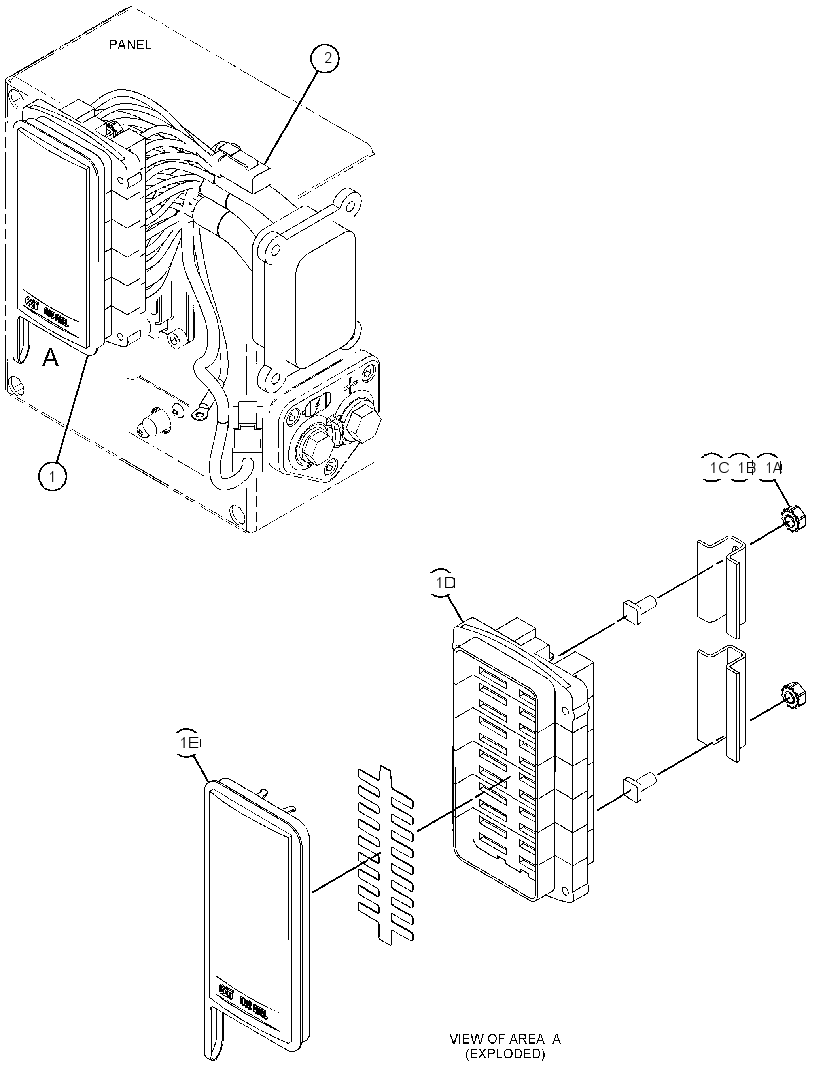 HARNESS AS-FUSE BLOCK 2269675 CAT