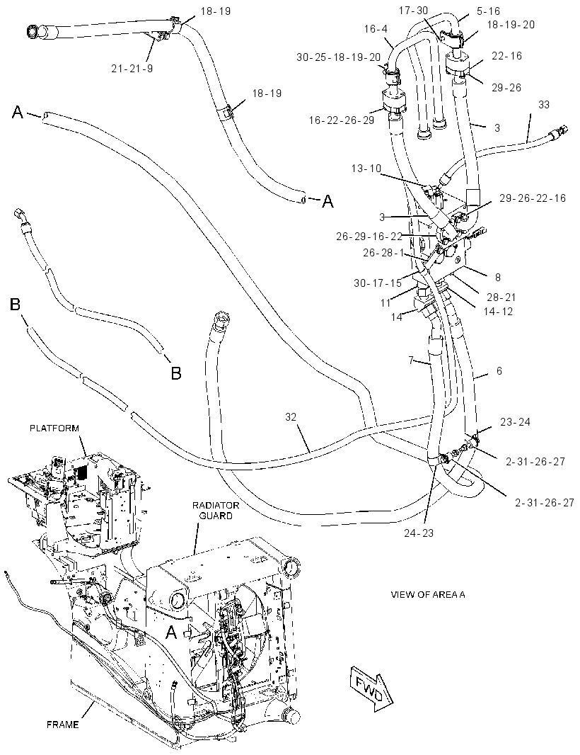 VALVE & MTG GP-HYDRAULIC FAN 3402064 CAT