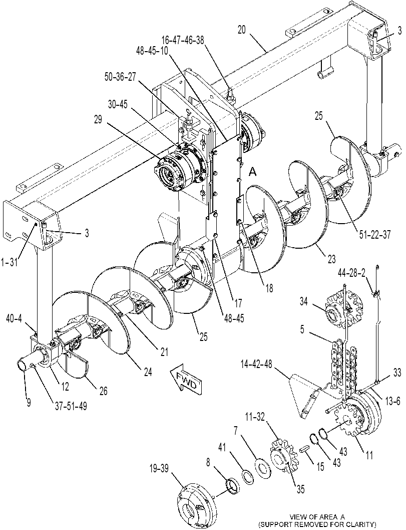 CONVEYOR GP-AUGER 3580368 CAT