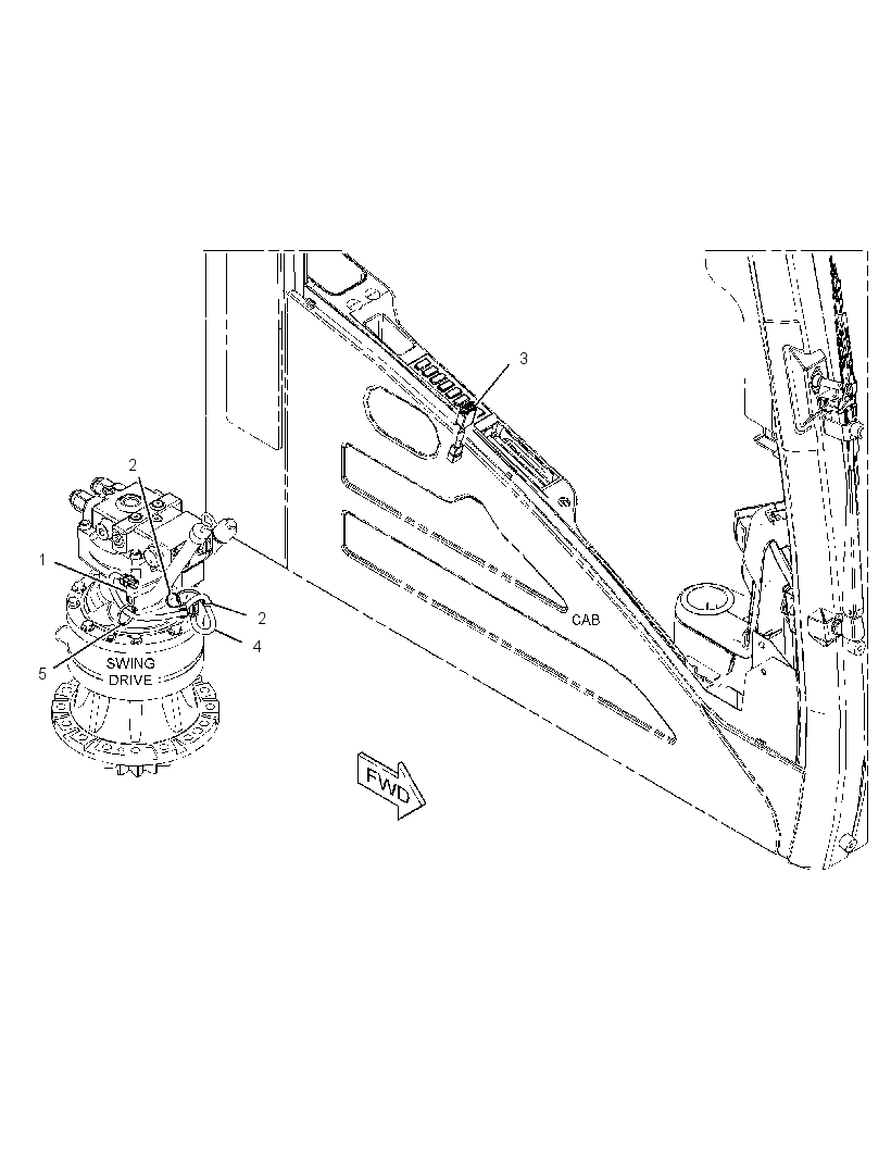 WIRING GP-FINE SWING 4193334 CAT