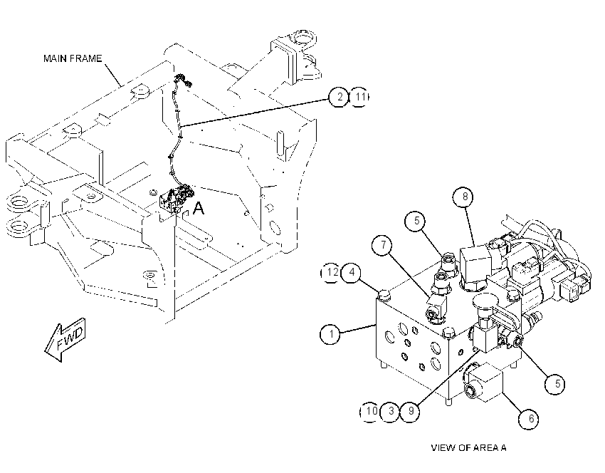 VALVE & MTG GP-VIBRATORY 3601279 CAT