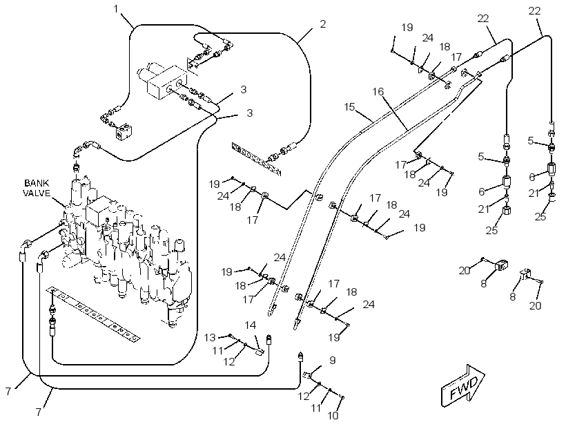LINES GP-CONTROL 3916423 CAT