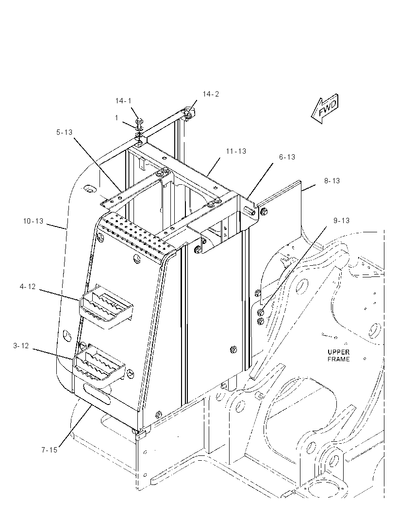 ENCLOSURE GP-SOUND SUPPRESSION 3624323 CAT