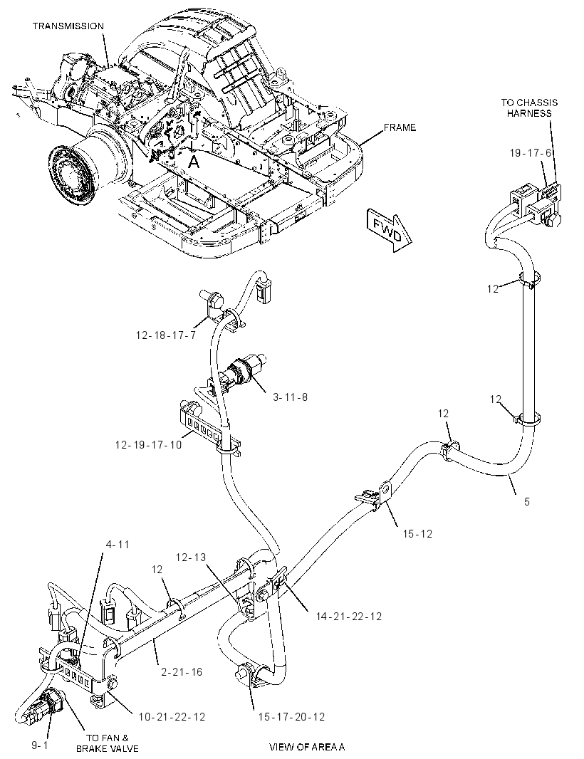 WIRING GP-BRAKE 3748665 CAT