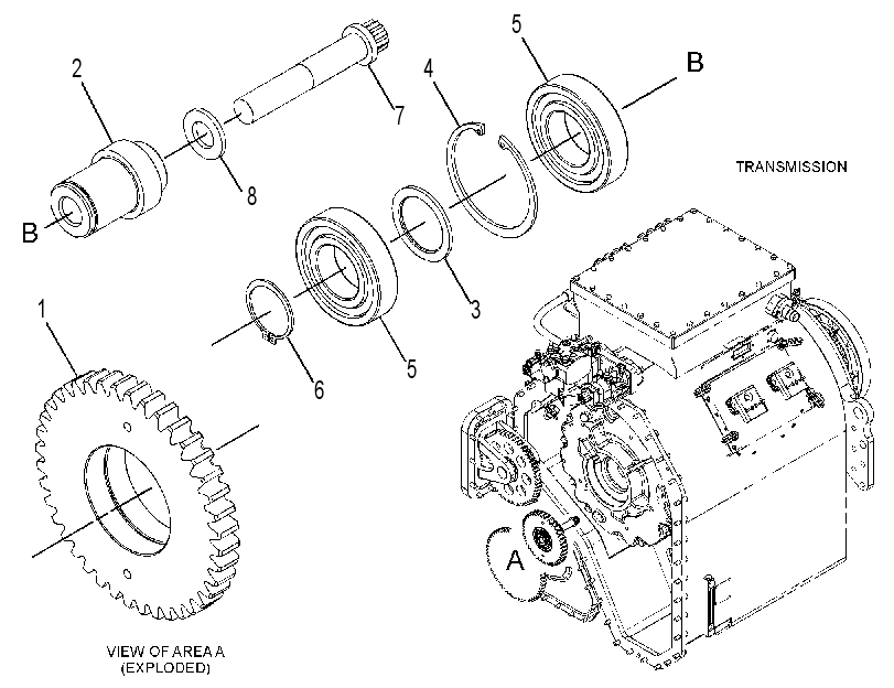GEAR GP-IDLER 3333648 CAT