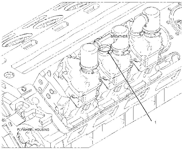 FASTENER GP-FUMES DISPOSAL 4440812 CAT