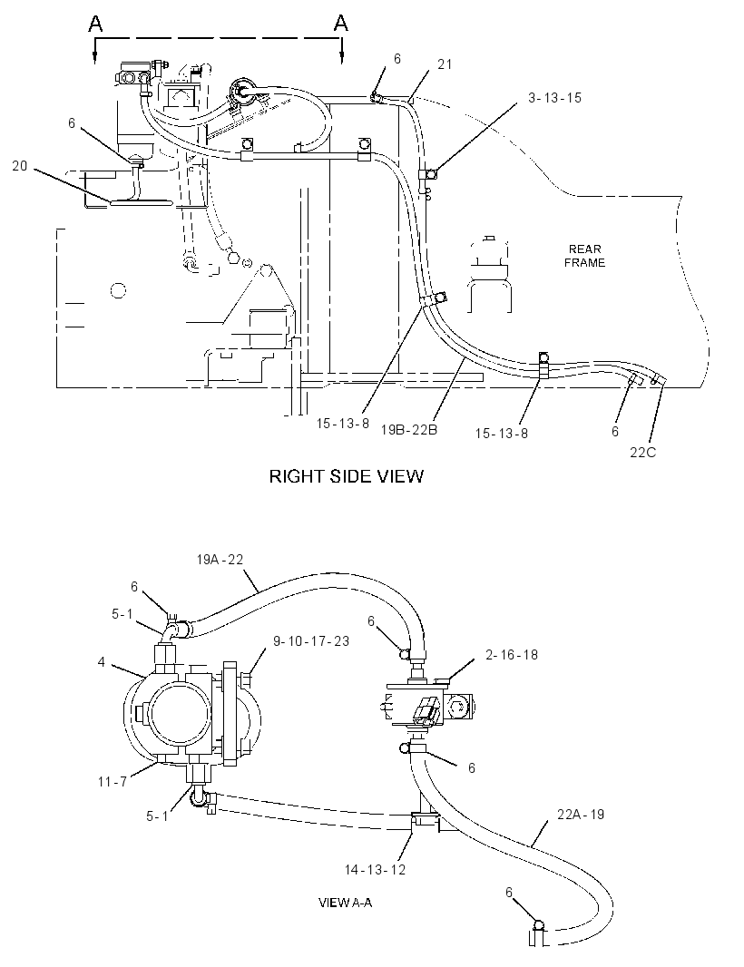 LINES GP-FUEL PUMP 3967777 CAT