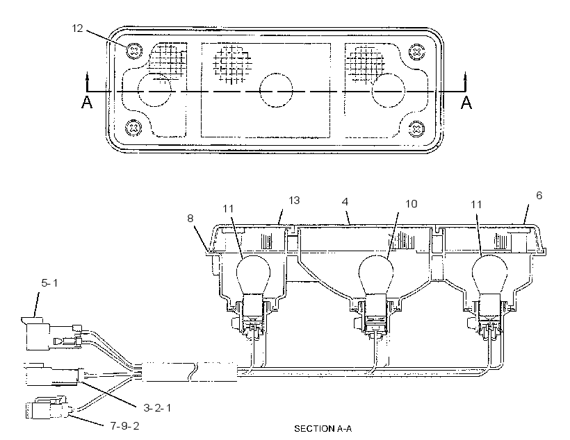 LAMP GP-REAR 2733576 CAT