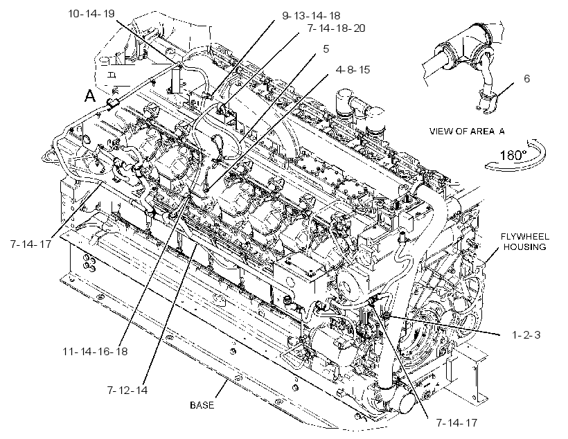 Проводка двигателя 3991265 CAT