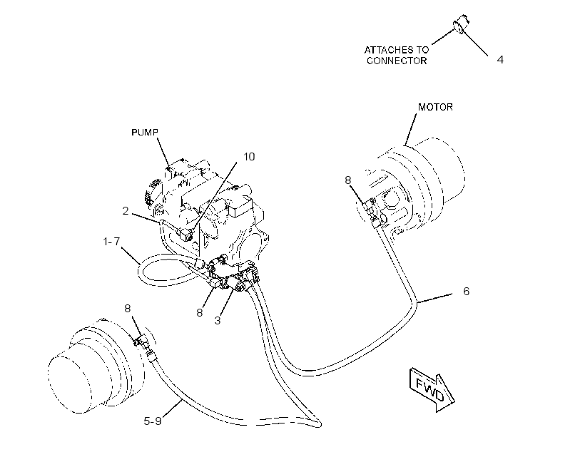 MANIFOLD & LINES GP-CONTROL 3779191 CAT