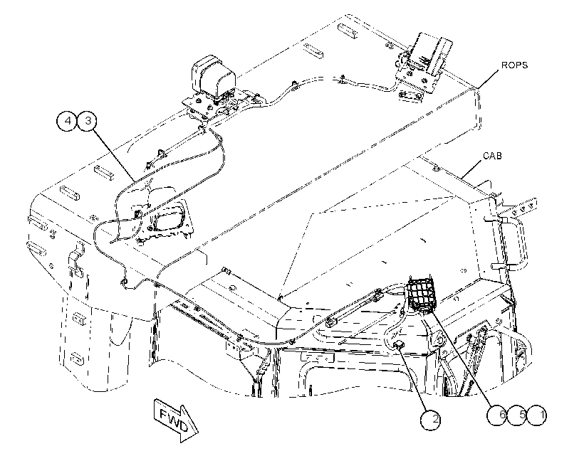 WIRING GP-RECEIVER 3998983 CAT
