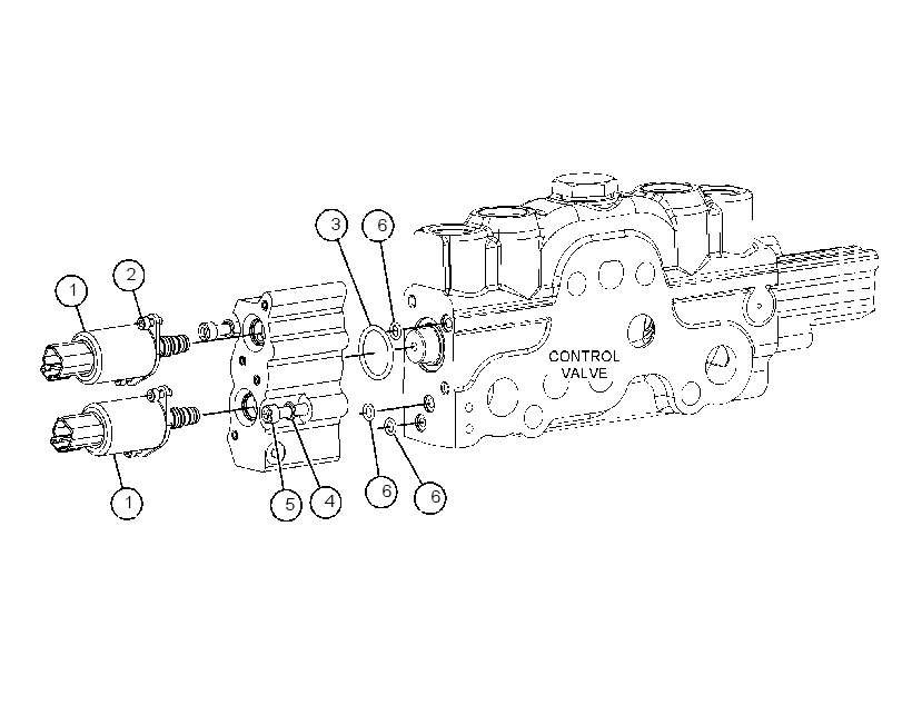 MANIFOLD & SOLENOID GP-CONTROL 4388462 CAT