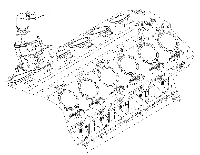 FASTENER GP-FUMES DISPOSAL 4440801 CAT