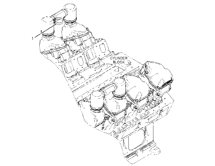 FASTENER GP-FUMES DISPOSAL 4440816 CAT
