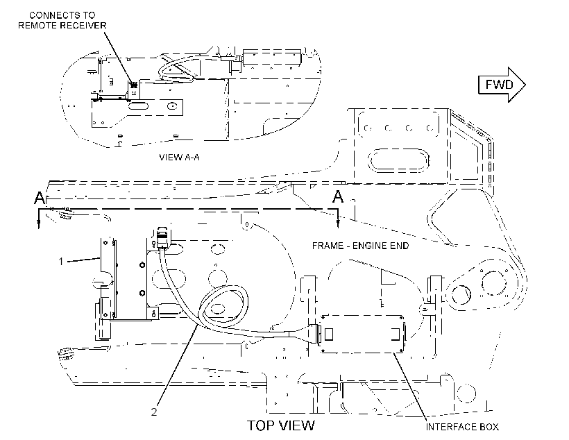 REMOTE CONTROL AR 2447048 CAT